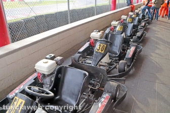 Karting, la vita ai box