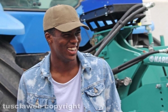 Keita Baldé all'università della Tuscia