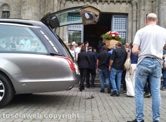 Montefiascone - I funerali di Paolo Morincasa