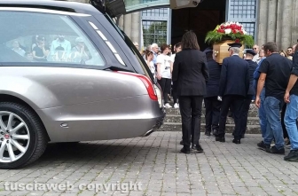 Montefiascone - I funerali di Paolo Morincasa