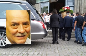 Montefiascone - I funerali di Paolo Morincasa