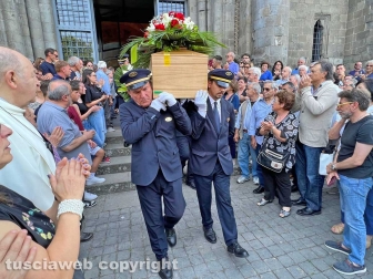 Montefiascone - I funerali di Paolo Morincasa