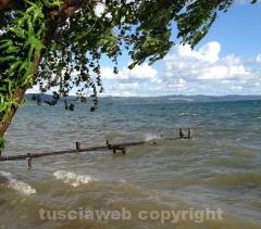 ll lago di Bolsena esonda