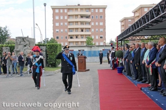 Viterbo - La 204esima festa dell'arma dei carabinieri
