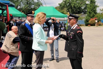 Viterbo - La 204esima festa dell'arma dei carabinieri