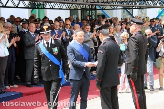 Viterbo - La 204esima festa dell'arma dei carabinieri
