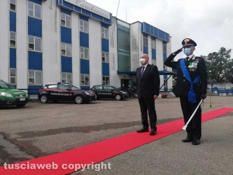 Viterbo - Il 206esimo annuale di fondazione dell’Arma dei carabinieri
