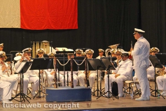 La banda della Marina al teatro dell'Unione