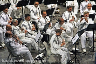 La banda della Marina al teatro dell'Unione