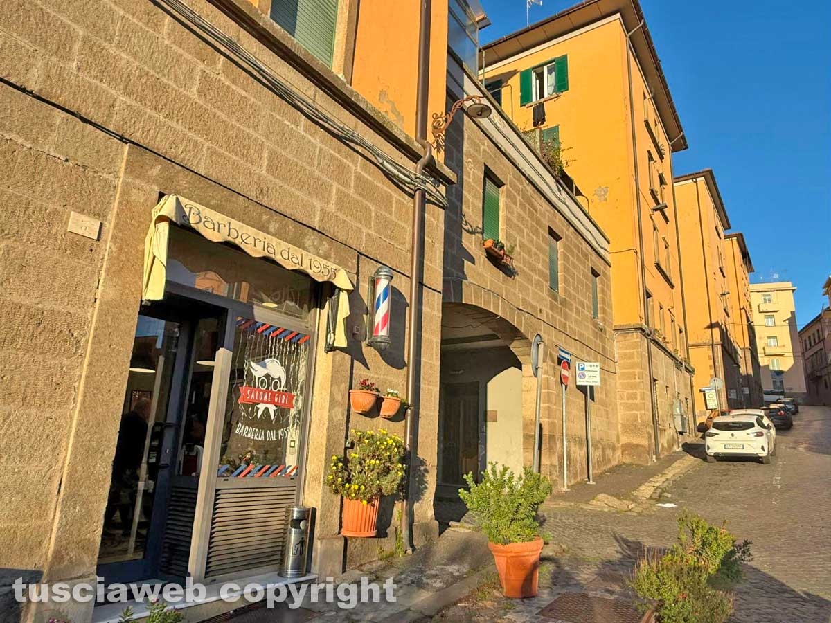 Viterbo - La barberia di San Faustino