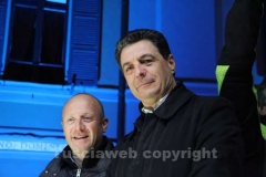 Il vice sindaco Luigi Maria Buzzi e il sindaco Giulio Marini