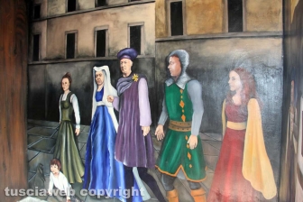 Bagnaia - Il murales