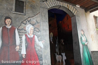 Bagnaia - Il murales