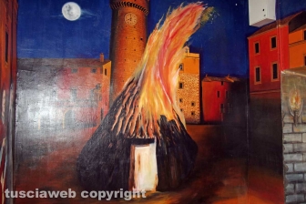 Bagnaia - Il murales