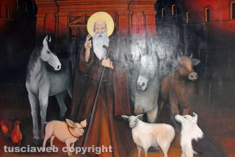 Bagnaia - Il murales