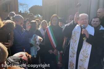 Viterbo - La benedizione degli animali per Sant'Antonio abate