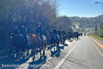 Viterbo - La benedizione degli animali per Sant'Antonio abate