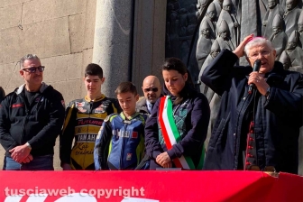 Viterbo - La motobenedizione
