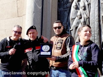 Viterbo - La motobenedizione