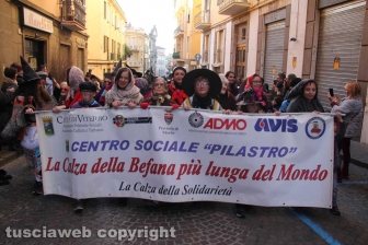 La calza della Befana più lunga del Mondo