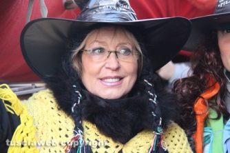 Viterbo - Befana 2015 - La calza più lunga del mondo