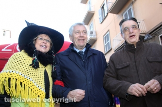 Viterbo - Befana 2015 - La calza più lunga del mondo