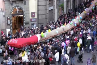Viterbo - Befana 2015 - Vista da Palazzo dei Priori