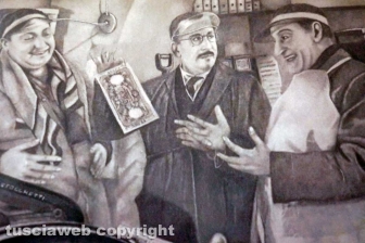 La cantina dove si affacciò Totò