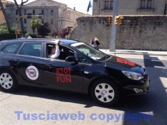 La carovana del Giro d\'Italia a Viterbo