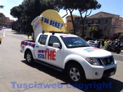 La carovana del Giro d\'Italia a Viterbo