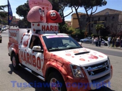 La carovana del Giro d\'Italia a Viterbo