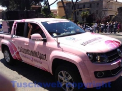 La carovana del Giro d\'Italia a Viterbo