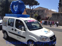 La carovana del Giro d\'Italia a Viterbo