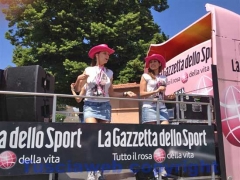 La carovana del Giro d\'Italia a Viterbo