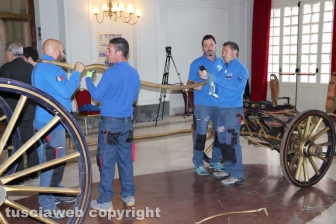 La carrozza dei Priori all'Unione