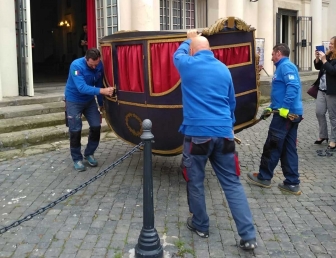 La carrozza dei Priori all'Unione