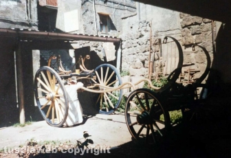 La carrozza di Palazzo dei priori prima e dopo il restauro