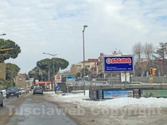 Via Raniero Capocci - Questa mattina 5 febbraio alle 10,30