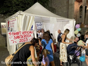 La cena con i facchini di Santa Rosa