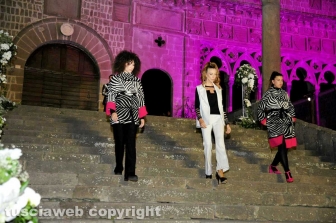 La cena con i facchini di Santa Rosa