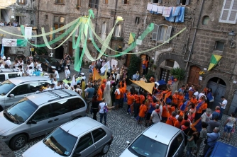 Ronciglione - Il corteo storico delle contrade - Foto di Andrea Vettori