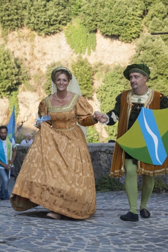 Ronciglione - Il corteo storico delle contrade - Foto Domenico Mascagna