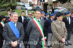 La cerimonia della Liberazione