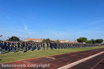 La cerimonia di consegna dei gradi di Maresciallo agli allievi del XXIV Corso "Fedeltà"