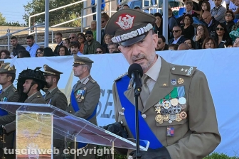 La cerimonia di consegna dei gradi di Maresciallo agli allievi del XXIV Corso "Fedeltà"