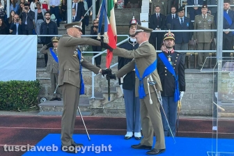 La cerimonia di consegna dei gradi di Maresciallo agli allievi del XXIV Corso "Fedeltà"