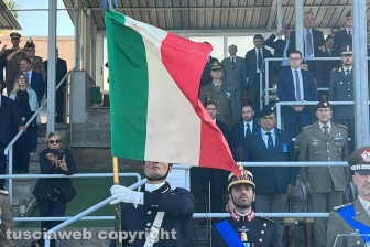 La cerimonia di consegna dei gradi di Maresciallo agli allievi del XXIV Corso "Fedeltà"