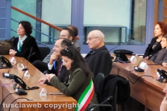 La cerimonia di insediamento di Francesco Oddi