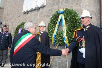 La cerimonia in ricordo delle vittime del bombardamento del 1944