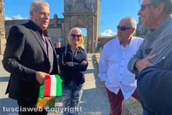 Viterbo - La cerimonia in ricordo di Norma Cossetto
